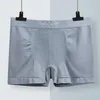 Underpants Soft Breathable Men Underwear Pure Cotton High Elastic Fashion Comfortable Male Boxer Brief Boxers
