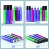 Bouteilles d'emballage Arrivée Pl Tube 10Ml Verre Rouleau Huile Bleu Violet Vert Rouge 10 Ml Roll On Aromathérapie Parfum 1100Pcs Usine Dro Ot1Ws