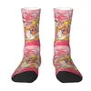 Chaussettes pour hommes marins cristal équipe motif robe hommes femmes chaud drôle nouveauté lune équipage