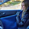 Coperte Coperta elettrica Plaid classico Tappeti riscaldanti per auto portatili Tappetino riscaldato da viaggio energetico Scaldino per la stagione fredda Griglia rossa