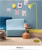 Grasshopper Floor Reading Lamps Living Room Macaroon Colorful Standing Light with On/off Switch Floor Lamps Four Colors Options