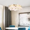 Kronleuchter moderne LED -Deckenleuchten Nordische Küche Wohnzimmer Dekoration Glass Wohnkultur