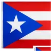 Flagi banerowe 90x150cm Puerto Rico National Flag Hanging Banner