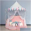 Crib Netting Baby Mosquito Net Bed Luifel Play Tent voor kinderen Kinderen Huis Gordijn Slaapkamer Girl Prinses Decoratie Room Drop deliv DHJ3X