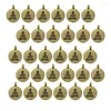 Colliers pendentifs 30pcs breloques de yoga - perles de bouddha pour la fabrication de bijoux fermeture éclair