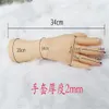 2023 TPE Real Male Male Hand Monquin Body Body Wild Gloves للجنسين تزيين الذكور التجميلية السحر الدعائم الاصطناعية السيليكون مجوهرات 1Set D107