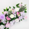 Dekorativa blommor lyxiga stora utsökt bröllop blommor vägg båg rad dekoration hem girland evenemang parti konstgjord arrangemang