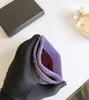 Designer-Damen-Mini-Geldbörse aus Leder mit Kartensitz221L