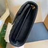 Woc Enveloppe Sac À Bandoulière En Gros Sacs À Main Bourse Portefeuilles À Main En Cuir Véritable Lettres De Mode Amovible Chaîne Zip Poche Lady Rabat Sacs À Bandoulière