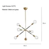 Pendant Lamps Post Modern Geometric Line Magic Bean Lamp Living Room Dining Personality Style Designer Lights