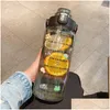 Бутылки с водой 2 л Bottle Bottle ST Cup Высокая температура пластиковая пластиковая масштаба.