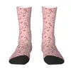 Heren sokken mode heren Boheemse stijl bandana paisley bloemen print jurk unisex comfortabele warme 3D -bedrukte bemanning