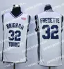 Koszykówka uniwersytecka nosi 2021 Brigham Young Cougars Basketball BYU Jersey College Yoeli Childs TJ Haws Jake Toolson Alex Barcello Dalton Nixon Seljaas Harding 4xl