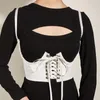 Belts 2023 Harness Belt For Women Corset Fashion Fluorescent Lingerie Chest Waist Body Bondage Harajuku Gothic Garter