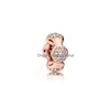 Alloy 26 Styles Diy Beads 50Pcs/Lot Pink Rose Gold European Mixed Charm Bead Fit Pandora Charms Bracelet For Women Jewelry Drop Deliv Dhdqh