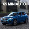 Druckguss-Modellauto 1 32 X5 SUV Legierung Automodell Druckguss Metallspielzeugfahrzeuge Automodellsammlung Ton und Licht Hohe Simulation Kinderspielzeug Geschenk 230111