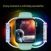 Smart Watch -serie NFC Smartwatch Men Women Bluetooth noemt draadloos opladen Fitness Bracelet 2 inch HD -scherm