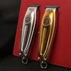 Hair Scissors Family All Metal Electric USB Men's Clippers Kit Trimmer com guia