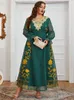 Plus Size Kleider TOLEEN Große Abend Frauen Elegante Maxi 2023 Winter Lange Party Übergroße Arabische Muslimische Robe Festival Kleidung