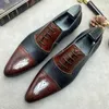 Geklede schoenen Leren modeschoenen voor heren Loafers met lage hak Sp