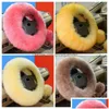 Steering Wheel Covers 3Pcs/Set Winter Wool Car Er Long Australian Heated Fur Handbrake Gear Shifter Drop Delivery Mobiles Motorcycle Dhxpg