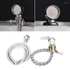 Kitchen Faucets Shampoo Bed Faucet Shower Head With Hose Salon Hairdresser Bathroom Sink Basin Stainless Steel Sprayer Tap Mixing Valves