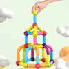 Blocks Kids Magnetic Construction Set Balls Stick Building Montessori Educational Toys For Children Gift 230111