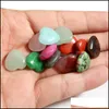 Stone Natural Pink Crystal Ornaments Carved 16X6Mm Heart Chakra Reiki Healing Quartz Jewelry Making Home Decor Drop Delivery Dhg3U