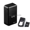 Accessori GPS per auto Mini GF07 Long Standby SOS Tracker Locarier Localitore Registratore vocale per veicolo/auto/persona Drop Dh0yu Dh0yu