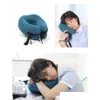 Cuscino regolabile in memory foam da viaggio per collo pieghevole testa cuscino di supporto per il mento per dormire in aereo Car Office Drop Delivery Home Gard Dhexe