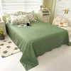 Conjuntos de cama Conjunto de impressão floral Conjunto de casas escovadas Simples Fresco confortável Tampa de edredão com lençóis Tampas de travesseiros de cama de cama de cama