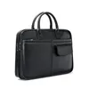 Портфельфазы подлинный кожаный портфель для ноутбуков для ноутбука Mensenger Men's Bag Business Portfolio Documt