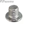 Pedais 1 par Motocicleta Chrames Bated Glamps Supermoto Universal Motor Guard Fotpeg Mount para 1/4 "ou 1/8" 1/2 "Barra de colisão