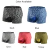 Underpants Penis Sheath Enhance Boxers Panties Mens Mesh Underware Breathable Comforty Boxershorts Men Gun Egg Separation