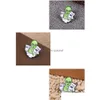 Pins Brooches Cartoon Funny Alien Brooch For Cute Girls Enamel Pin Et Reading Newspaper In Toilet Metal Badges Jewelry Small Women Dhauh