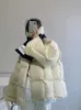 Женские жилеты HSTAR Winter 90 White Dup Down Jacket Женщина Los The Knee Light Women Cote Neve Roupa негабаритное пальто 230112