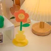 Decorative Objects Figurines Creative desktop flowers ornaments cute cartoon acrylic multifunctional sticky notes folder 230111