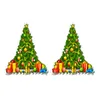Backs Earrings Dress Stone For Women Cute Christmas Tree Holiday Gifts And Cards