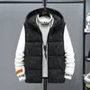 New Outdoor Casual Plaid Men's and Women's down Cotton Vest Camouflage Men Autumn and Winter Vests