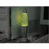 ナイトライトUSBマルチカラーの変更溶岩ランプは、グリッタームードライトパーティーの装飾を導いた