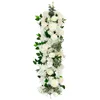 Decorative Flowers Luxury Large Exquisite Wedding Flower Wall Arch Row Decoration Home Garland Event Party Artificial Arrangement