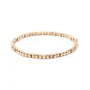 Strand 1PC Crystal Dainty Bracciali Delicato braccialetto di perline Pale Elastic Sfaccettato Stretch Cavigliera Donna Uomo Gioielli