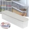 Storage Bottles Pasta Container Kitchen Food Box Plastic Noodle Sealed Refrigerator Vermicelli Grain Leakproof With Lid