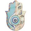 Borden Dish Tray Eye Sieraden Evil Hamsa Bord snuisterij Handringhouder Extra serveren grote schotel blauw amulet decor ijdelheid keramiek keramiek