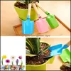 Manual Shovel 3 Colors Plant Tool Mini Gardening Bonsai Pot Hand Tools Small With Wooden Handle Drop Delivery Home Garden Patio Lawn Dhnpu