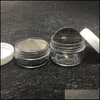 Bouteilles d'emballage Bocaux de voyage vides de petite taille avec couvercles pour le baume à lèvres crème de lotion de maquillage et autres cosmétiques Échantillon de qualité supérieure Otdsu