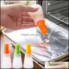 BBQ gereedschap Accessoires Keuken Sile Oilborstel Bastboringen Cake Boter Brood Pasker Kookgerei Gadgets Drop levering Huis G Dhtoz