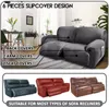 Chair Covers 2 Seater Velvet Recliner Sofa Cover XL Size Stretch Armchair Slipcovers For Living Room Furniture Protector