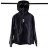 23SS CP herenkap jassen losse winddichte storm vest -vest overjas modebedrijf hoodie zip fleece gevoerde jas mannen jas 12
