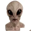 Party Masks Halloween Alien Mask Scary Horrible Horror Supersoft Magic Py Decoration Funny Cosplay Prop Drop Delivery Home Garden Fe Dhkp1